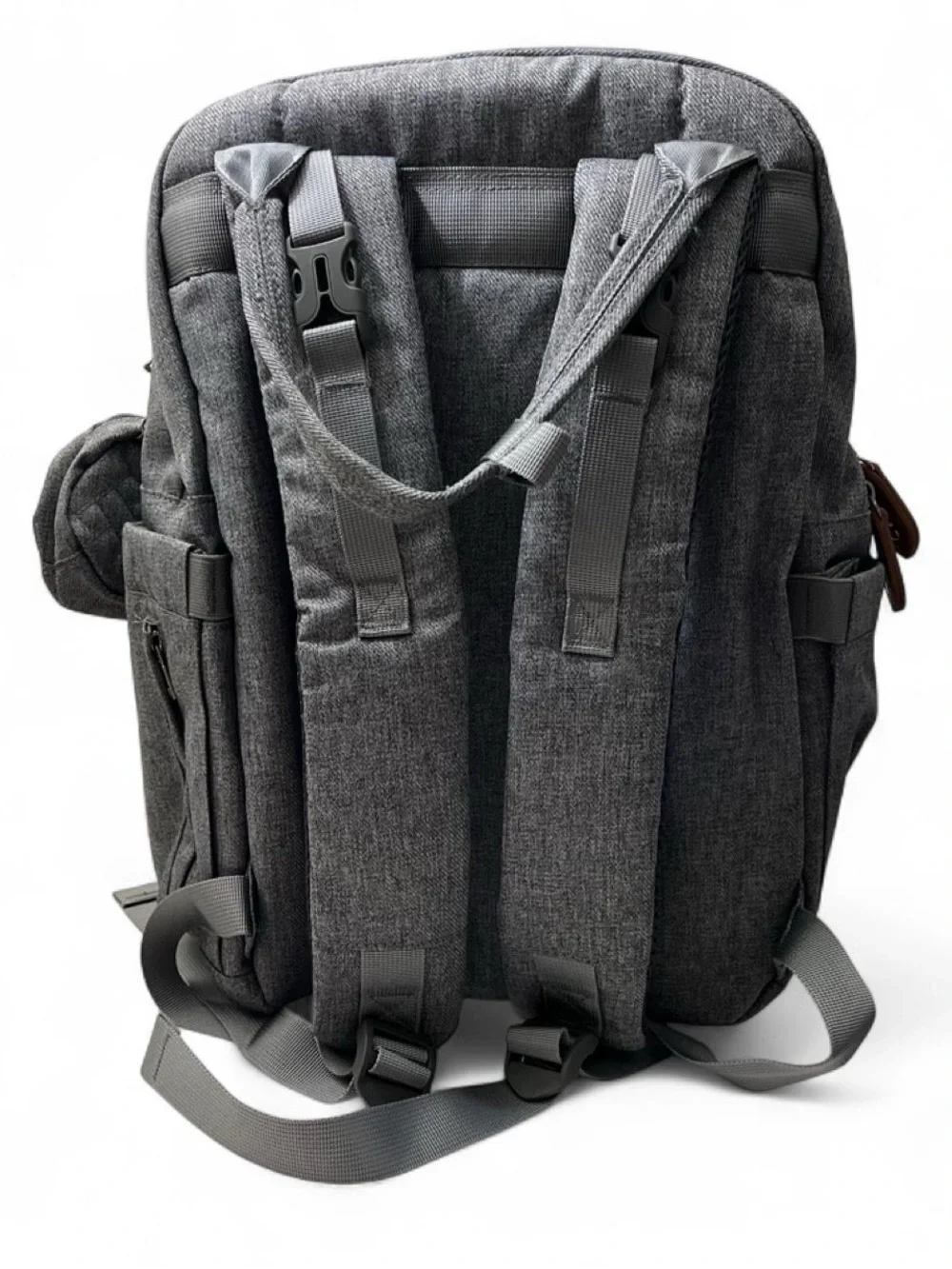 Luxury Unisex Diaper Bag Dikaslon Multiple Pocket Changing Pad Pacifier Case NWT